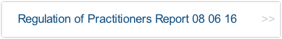 Regulation of Practitioners Report 08 06 16.